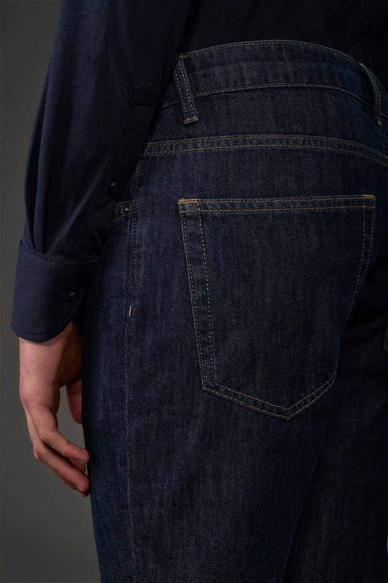 Doppelganger Blue Men's 5-pocket jeans - DK Denim for Men | Best Price UAE