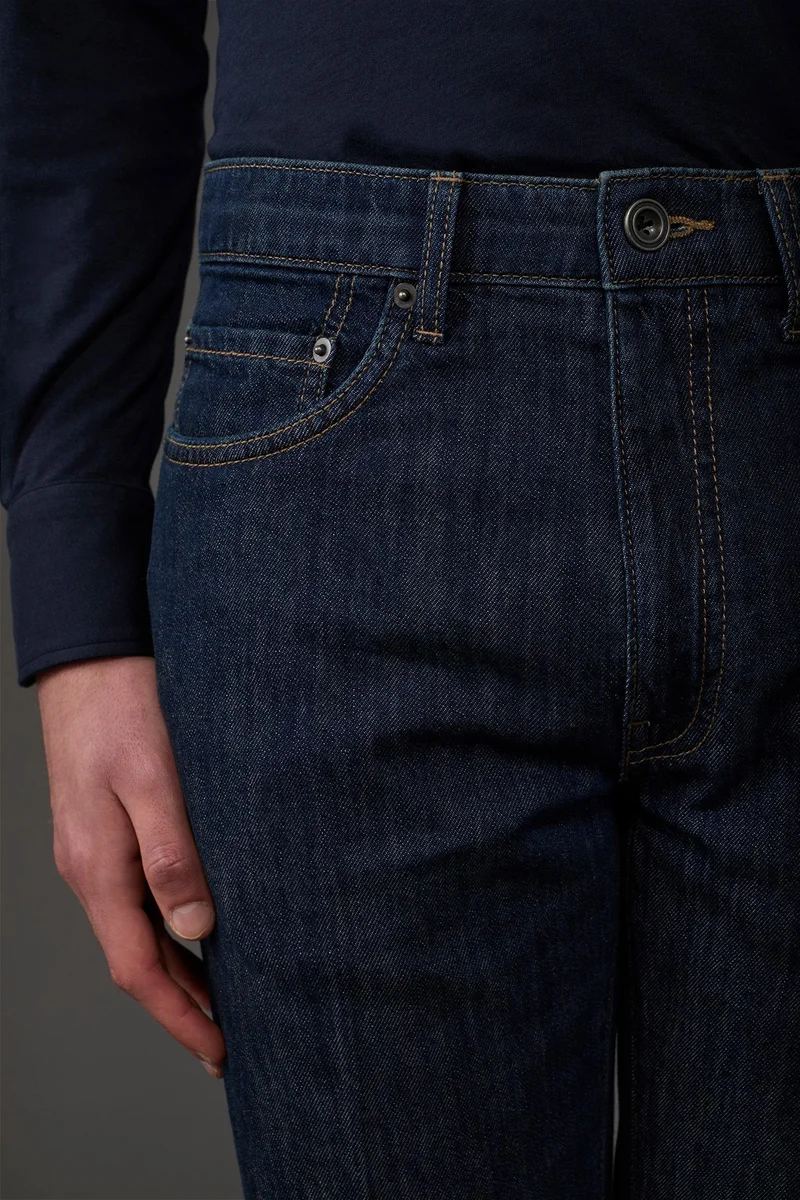Doppelganger Blue Men's 5-pocket jeans - DK Denim for Men | Best Price UAE