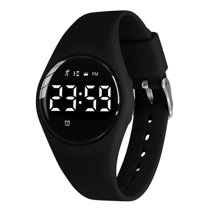 Kids Watches for Girls Boys Digital Sport Watch with Step Counter Pedometer Vibration Alarm Clock No App Waterproof Fitness Tracker Kids Watch Boys Girls Teens Students Ages 516