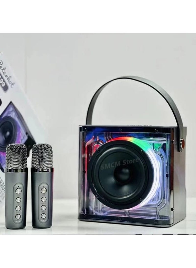 Smartberry M23 PLUS RGB Karaoke Bluetooth Speaker - Image 2