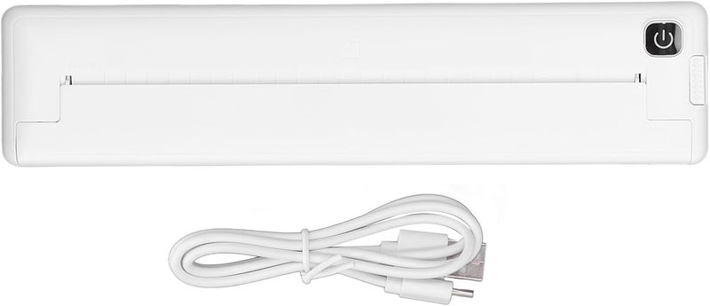 klarako طابعة حرارية A4 بدقة 200 نقطة في البوصة بسعة كبيرة شحن نوع C طباعة بدون حبر طابعة حرارية محمولة للمدرسة والمكتب - Image 1