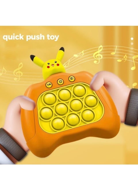 Pop Push Bubble Fidget Toys Popping Frog Game For Kids And It Helps To Improve Kid's Hand SKills And Reflexes