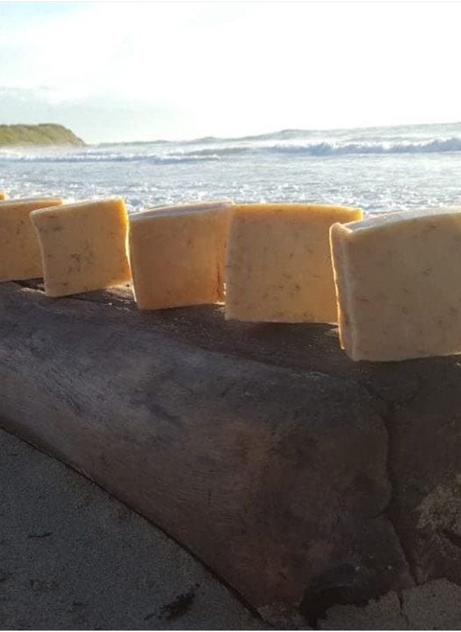 Iset By Nature - Turmeric Sea Moss Soap, 100% Natural, Handmade, Moisturizing Cleanser for Face, Body & Hair - Image 1
