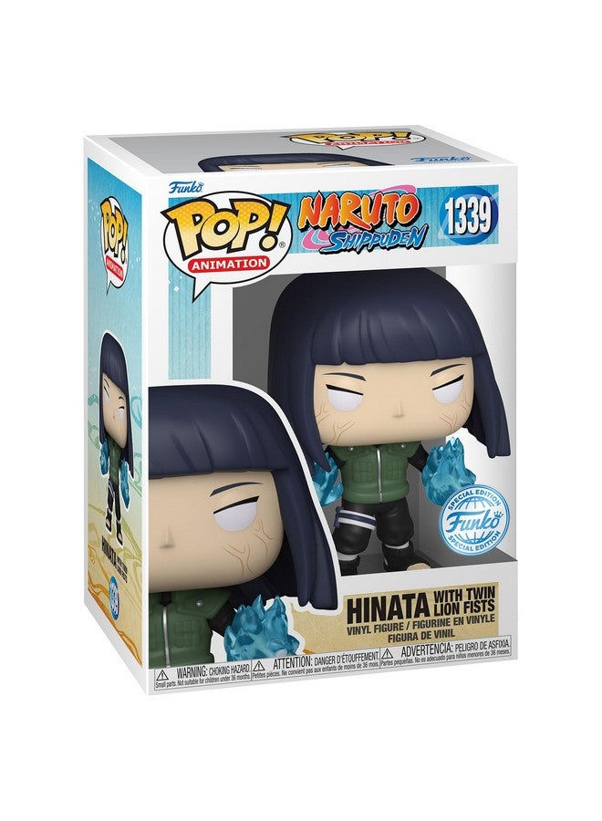 Funko Funko Pop! Animation: Naruto Shippuden - Hinata Hyuga Byakugan Princess with Two Lion Fists Special Edition Multicolor Exclusive Vinyl Figure #1339 (Common)  - Image 1