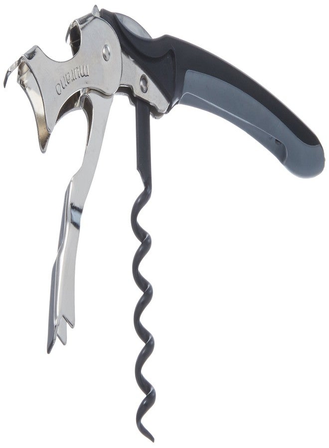 Franmara 3165-BU Soft-Touch Murano Two-Step Waiter Corkscrew with Nonstick Spiral - Image 2