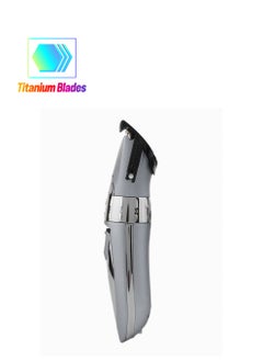 NIBEMINENT Professional Hair Cutting Trimmer Silver/Grey  - Image 1