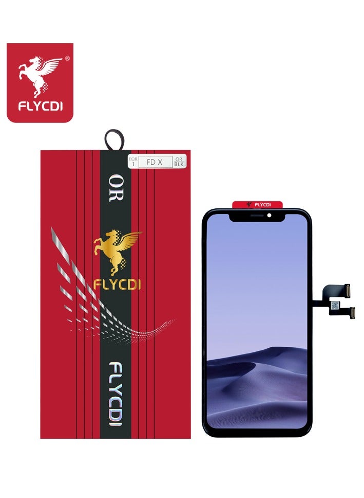 FLYCDI For iPhone X ORG Soft OLED, LCD Display Screen Replacement Kit with Installation Tools, High Brightness, Wide Color Gamut, Mobile Phone Repair Parts - Image 2