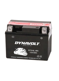 Motorcycle Battery DTX4L-BS (YTX4L-BS) Maintenance Free Dry Charged Battery With Acid Pack 12V-3Ah