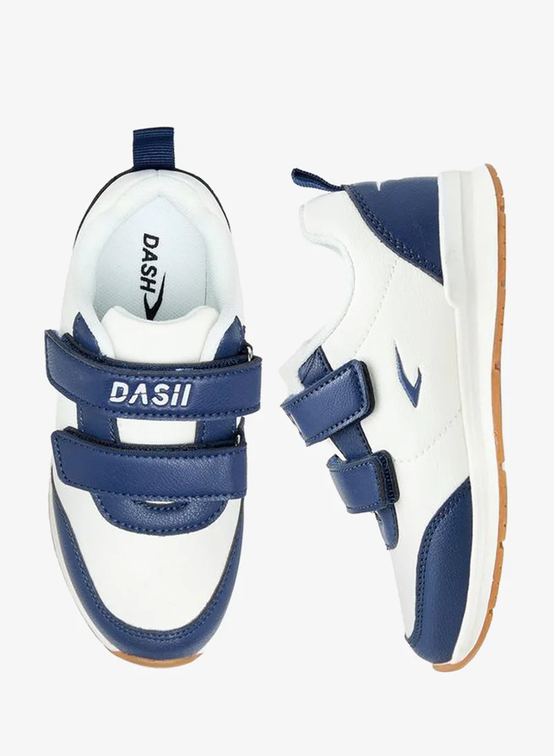 داش Hook & Loop Sports Shoes with Panel Detail