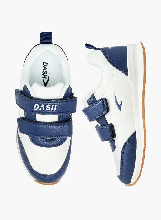 داش Hook & Loop Sports Shoes with Panel Detail