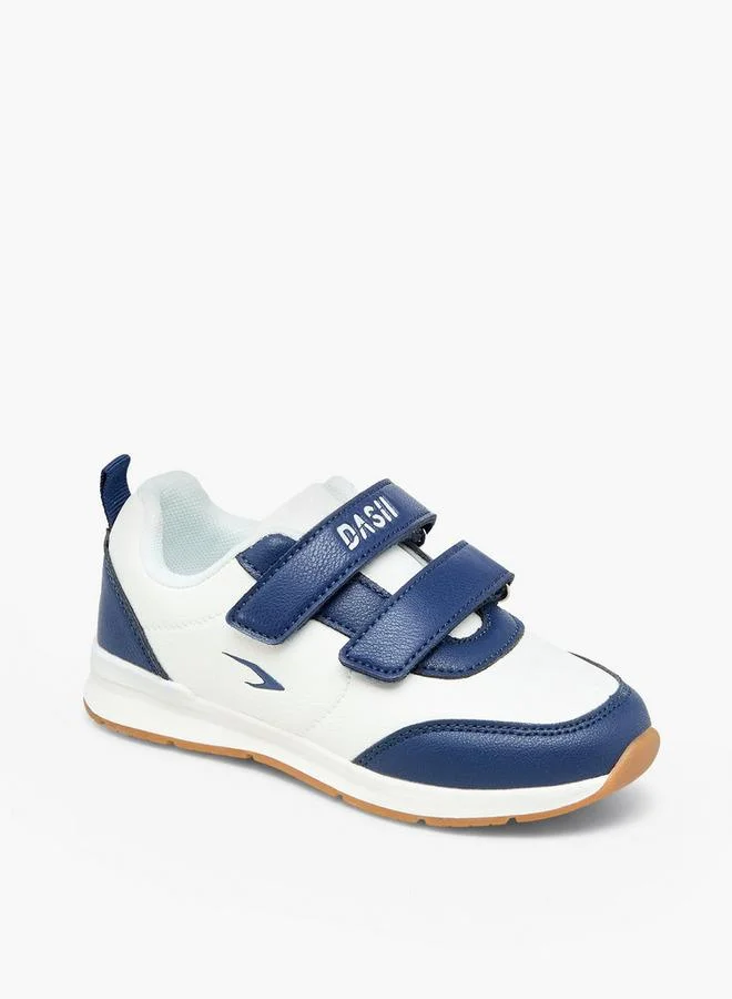داش Hook & Loop Sports Shoes with Panel Detail