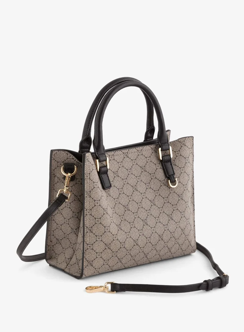 CARPISA Women's Handbag Diana Taupe/Black