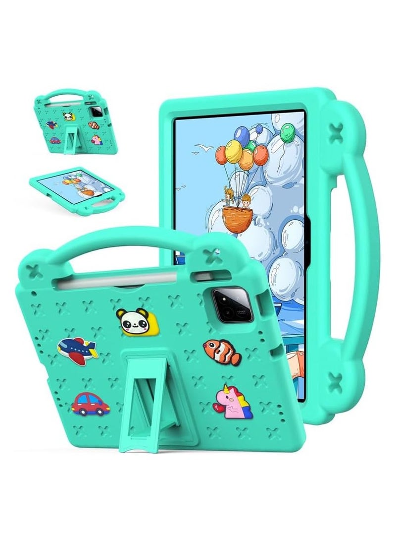 Tablet Case for Xiaomi Pad 7/Pad 7 Pro 11.2-inch 2024, Kid-Friendly Universal Shockproof Case with Stand Handle