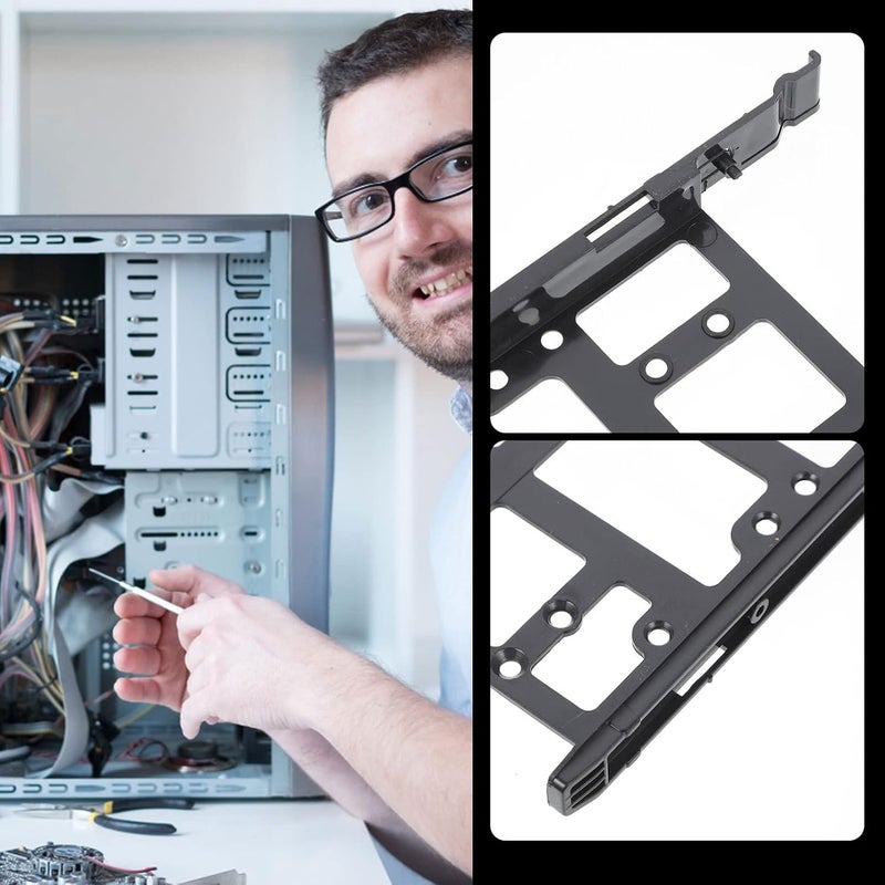 Uonlytech 3 قطع حاملة لمحركات الأقراص الصلبة SSD بتصميم سهل السحب لتثبيت محركات الأقراص الصلبة بأمان - Image 4