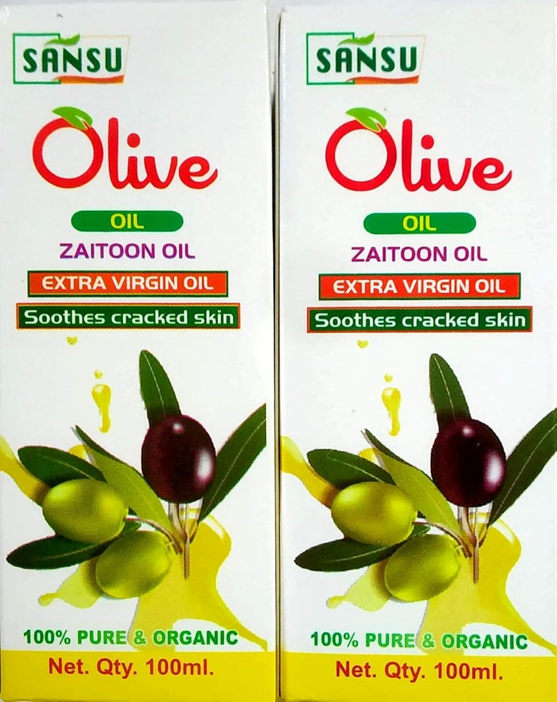 SANSU Olive Oil pack of 2X100ml - Image 1
