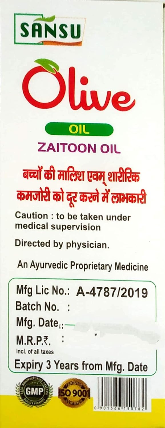 SANSU Olive Oil pack of 2X100ml - Image 4