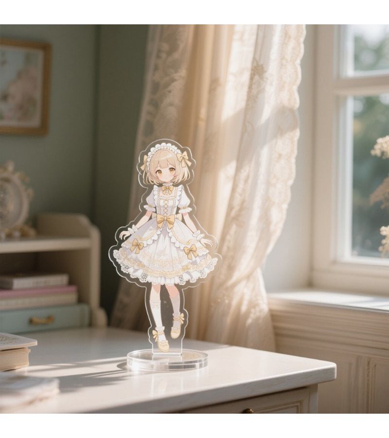 Custom 2D Flat 10CM Anime Themed Desk Decoration Personalized Picture or Name Funny Home Decor Gift - Image 1