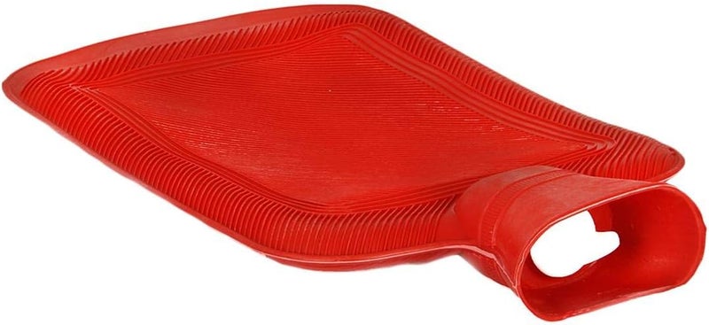 FITTO Hot Water Bottle with Velvet Cover, for Pain Relief, Neck and Shoulders, Feet Warmer, Menstrual Cramps, Hot and Cold Therapy, Assorted Colors - Image 4