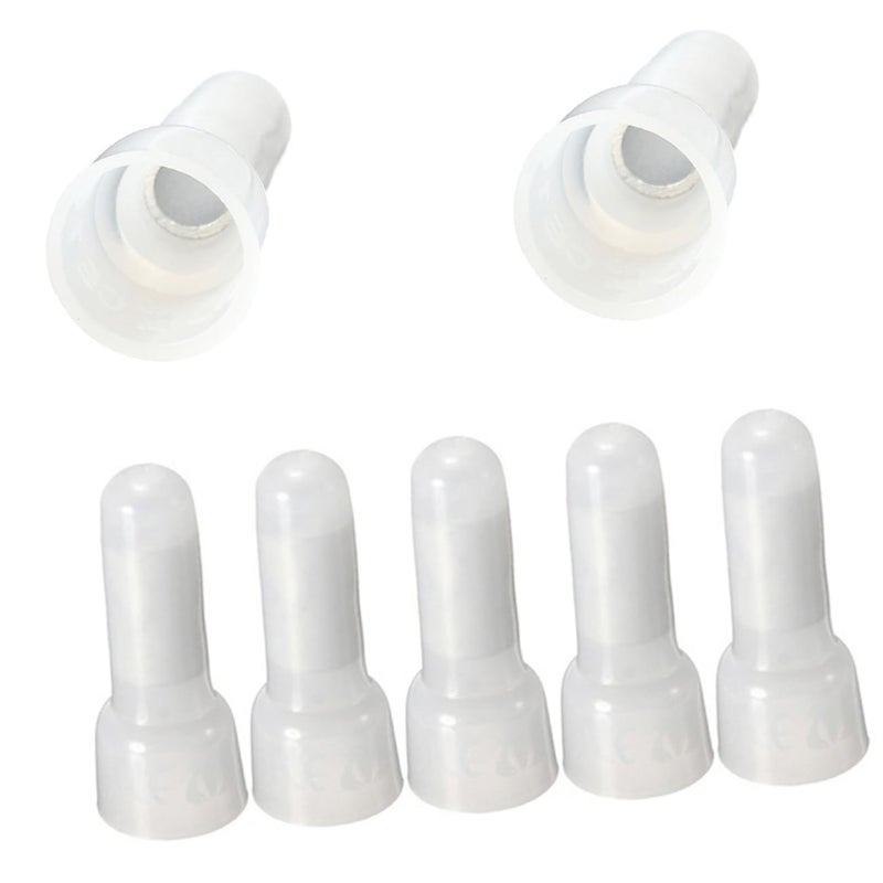 PartyKindom Size 2 300pcs Awg Closed End Crimp Caps Wire Connectors Terminals Easy Install Reusable - Image 5