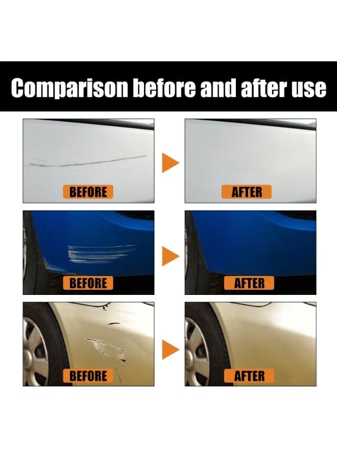 RAYHONG Car Scratch Removal Wax Kit, 120ml Auto Scratch Repair Polish with Sponge and Towel, Paint Restorer for Light to Medium Scratches, Stains and Swirl Marks - Image 4
