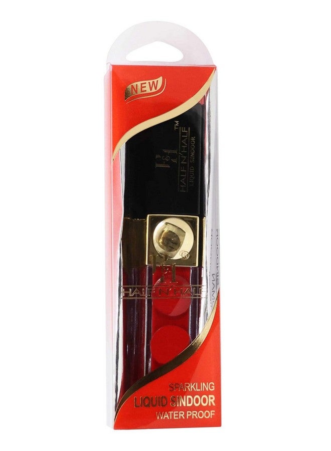 Half N half Sparkling Liquid Sindoor Water Proof H-11 Red - Image 4