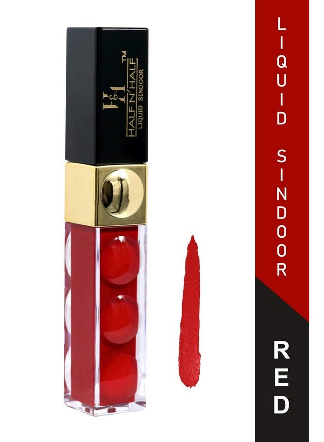 Half N half Sparkling Liquid Sindoor Water Proof H-11 Red - Image 3