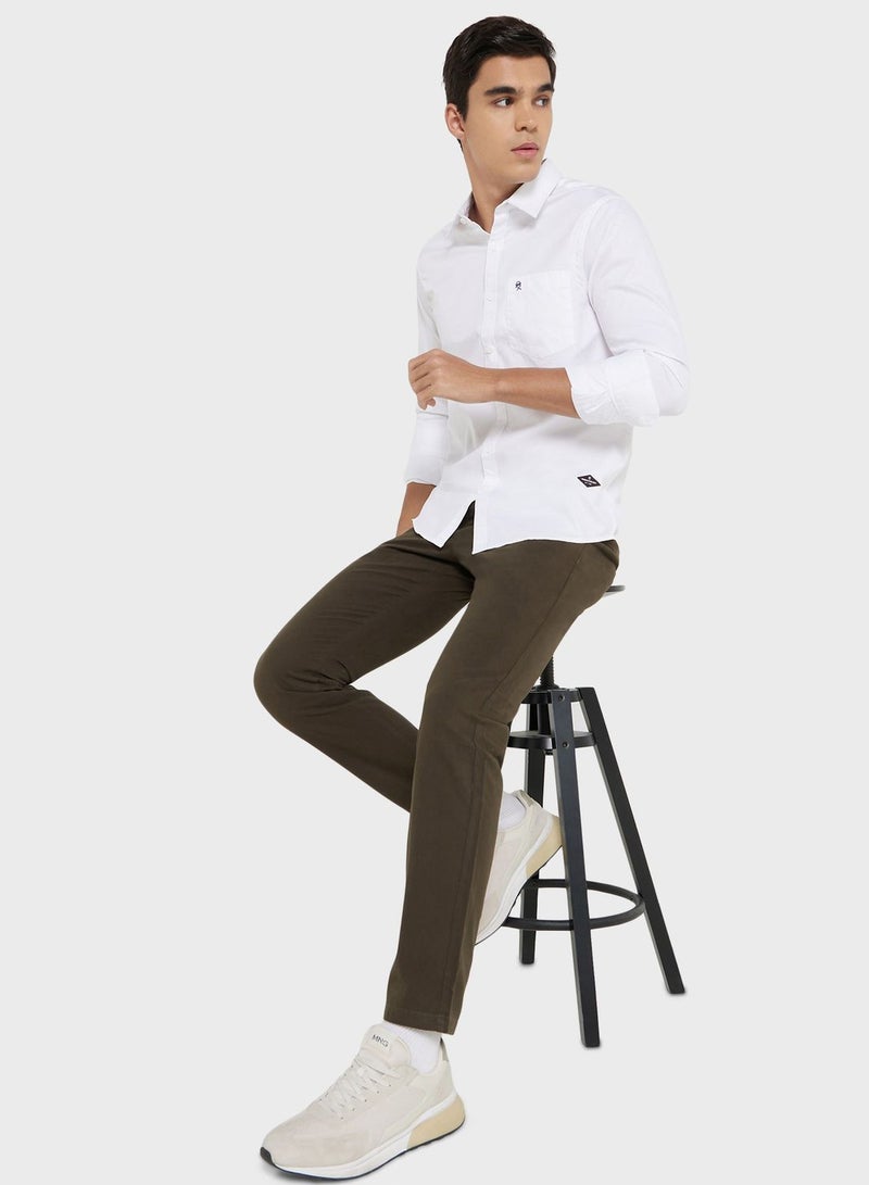 Thomas Scott Slim Fit Chinos - Image 2