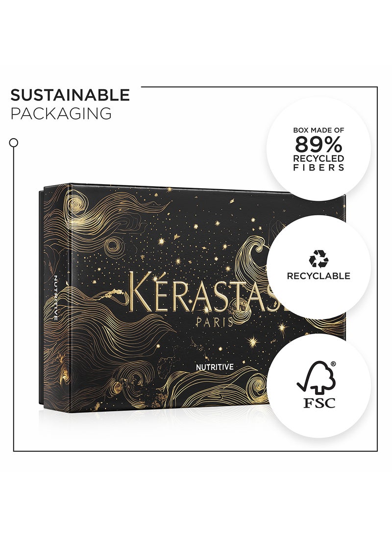 KERASTASE مجموعة مغذية ومغذية للشعر السميك والجاف جداً  - Image 5
