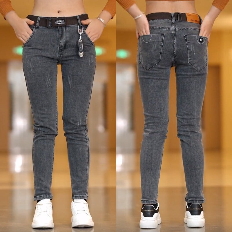 Unisex Casual Daily Denim Jeans - Image 3