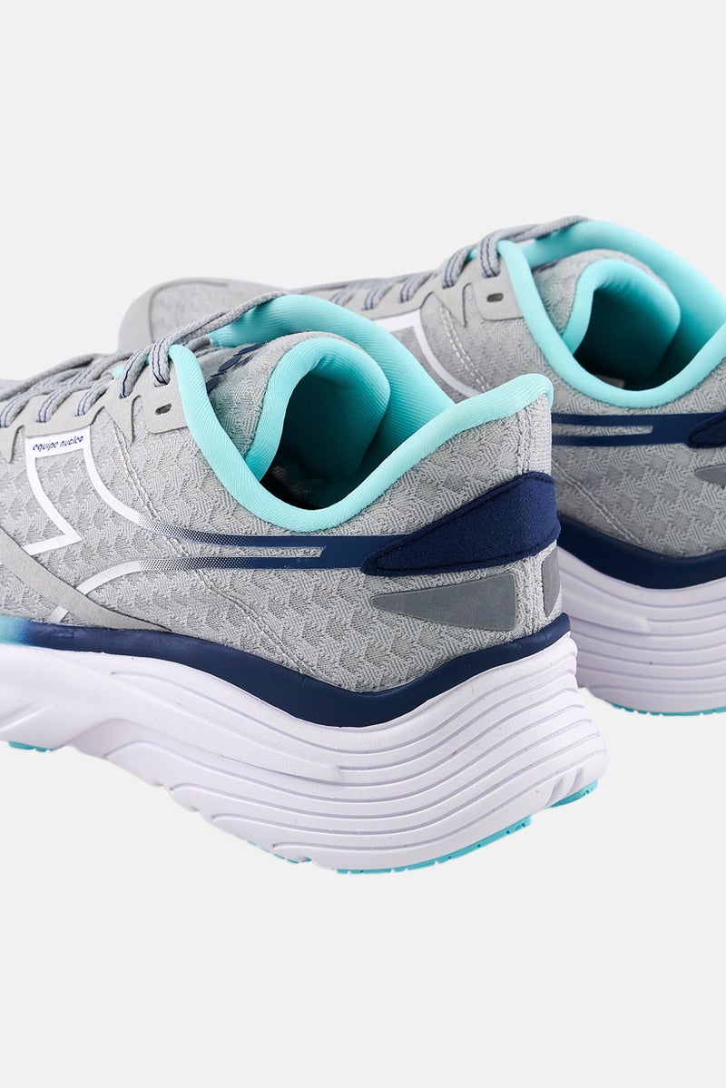 DIADORA أحذية رياضية نسائية من إكويب نيكليو مزودة بأربطة، رمادي - Image 4