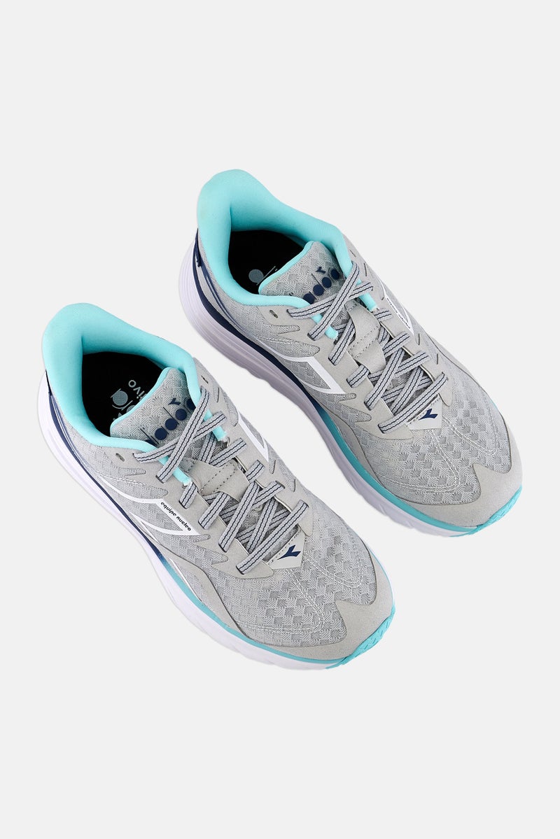 DIADORA أحذية رياضية نسائية من إكويب نيكليو مزودة بأربطة، رمادي - Image 2