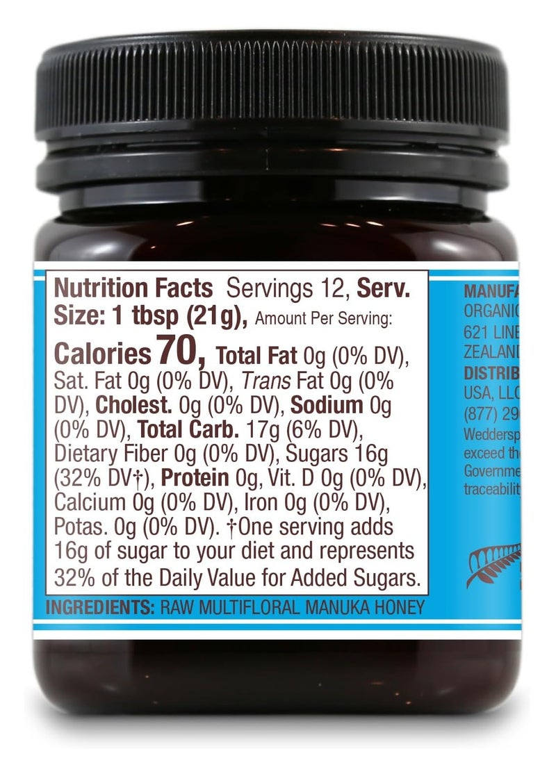 Wedderspoon Raw Manuka Honey, Kfactor 12, 8.8 Oz - Image 3