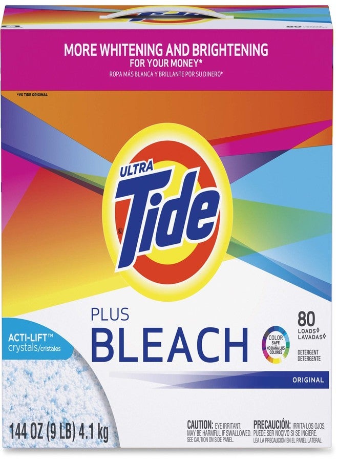 Tide Vivid Plus Bleach Detergent, White, Model: 84998CT - Image 1