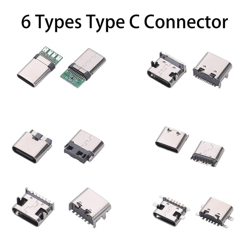 Teansic 180PCS Connector Assortment Kit â€“ 16 Models (Micro USB, USB 2.0 Female, USB 3.0 Male, Type C) â€“ Socket Plug Kit for Electronics, DIY, and Repairs - Image 3