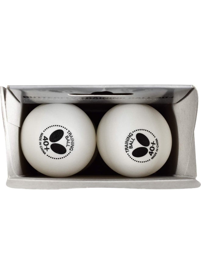 Butterfly 40+ Training Ball – 40+ Ball Used for Training – Available in a Box of 6 or 120 White Training Balls – Comparable to a Three-Star Ball and Perfect for Multiball Practice - Image 5