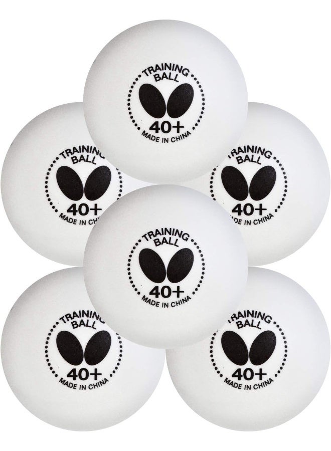 Butterfly 40+ Training Ball – 40+ Ball Used for Training – Available in a Box of 6 or 120 White Training Balls – Comparable to a Three-Star Ball and Perfect for Multiball Practice - Image 4