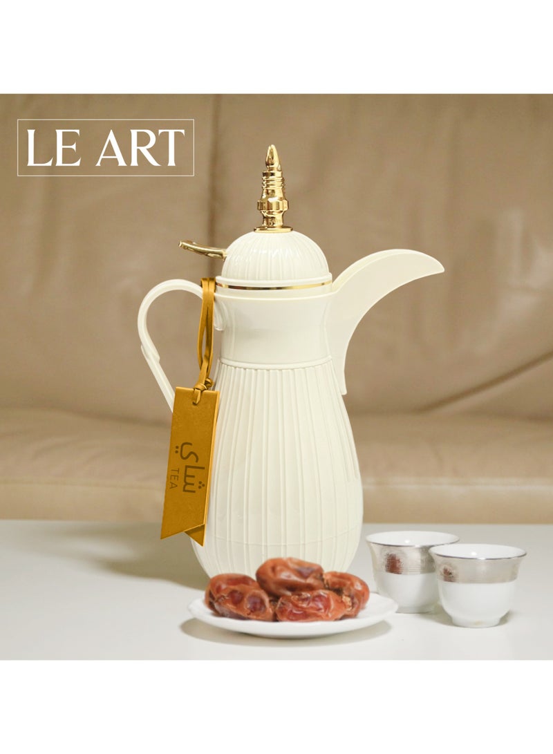 LeArt Rectangle Dallah Flask Tags - Dallah Coffee Pot, Tea, Coffee and Karak Tag | Dallah Tags (Gold - Set of 3) - Image 4