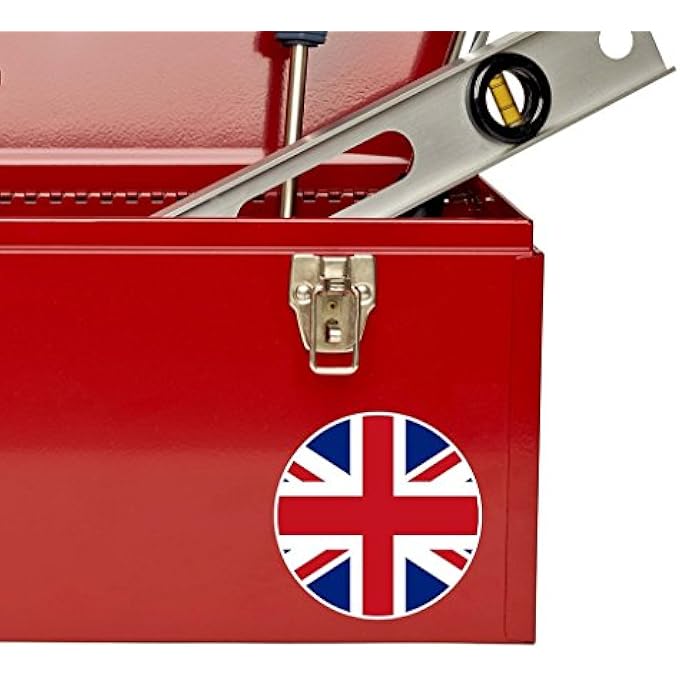 rayihni 2 X 10CM/100MM UNION JACK UK BRITISH FLAG MAP VINYL STICKER DECAL LAPTOP TRAVEL LUGGAGE CAR IPAD SIGN FUN #9067 - Image 3