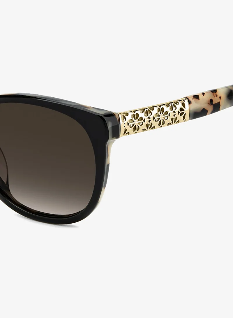 Kate Spade  KATE SPADE KS GENEVA 2/G/S Sunglasses Black Oval  | Best Price UAE