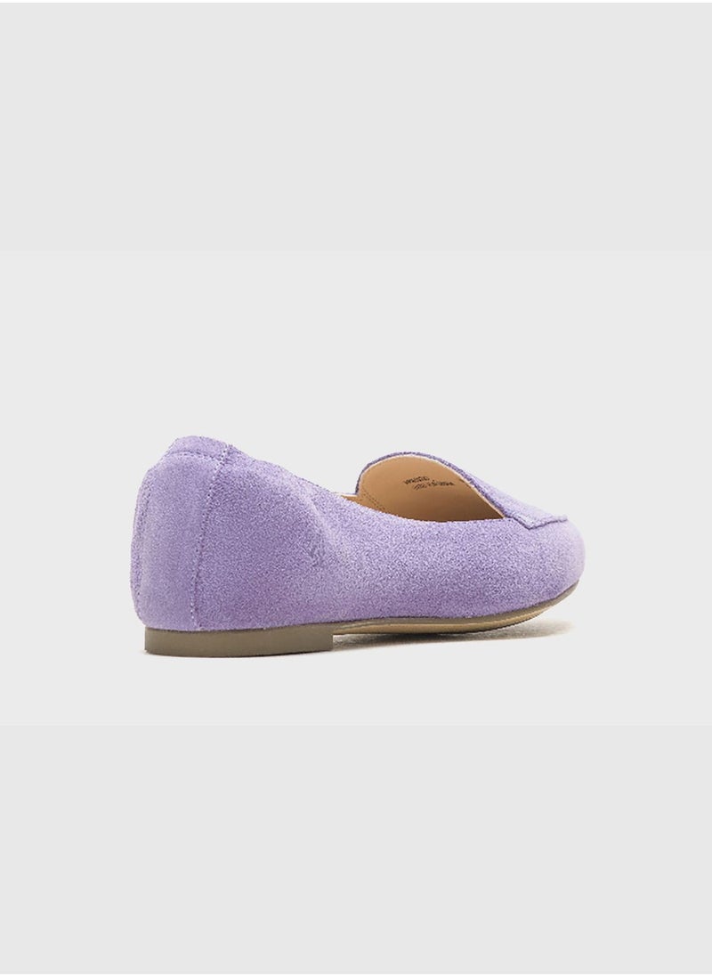 Hush Puppies - Hazel Pointed Toe Ballerinas - Image 1