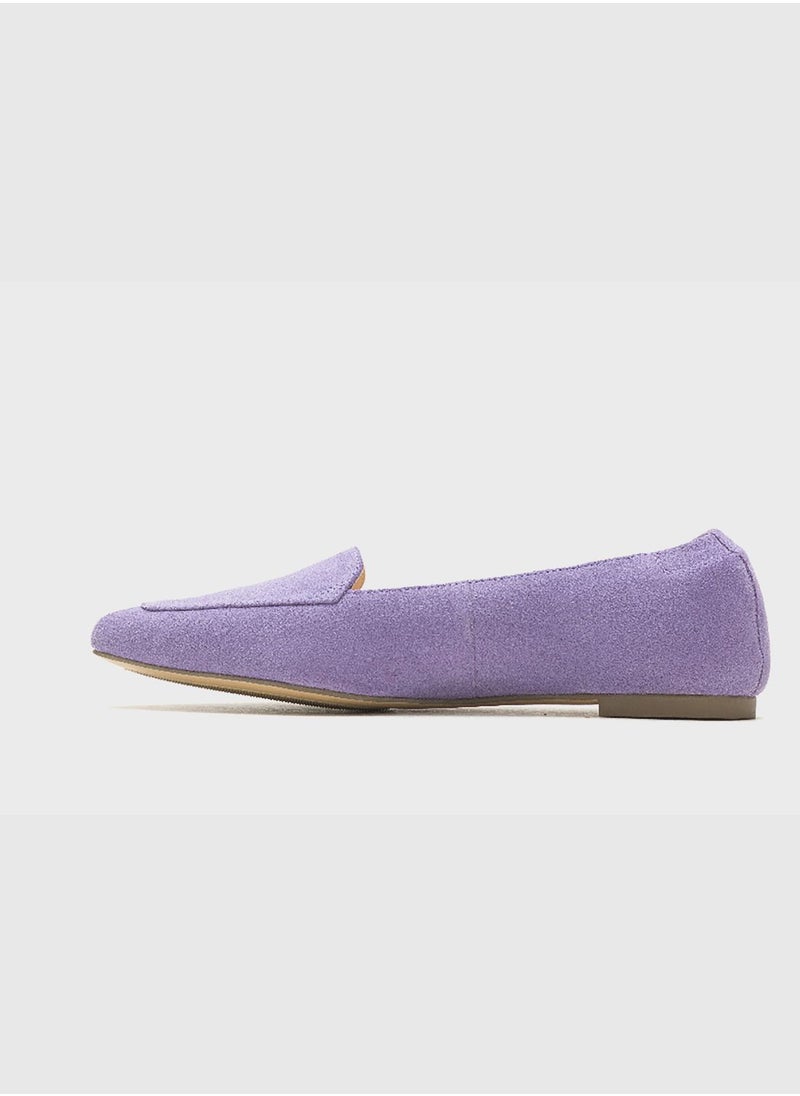Hush Puppies - Hazel Pointed Toe Ballerinas - Image 1