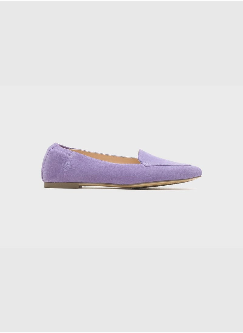 Hush Puppies - Hazel Pointed Toe Ballerinas - Image 1