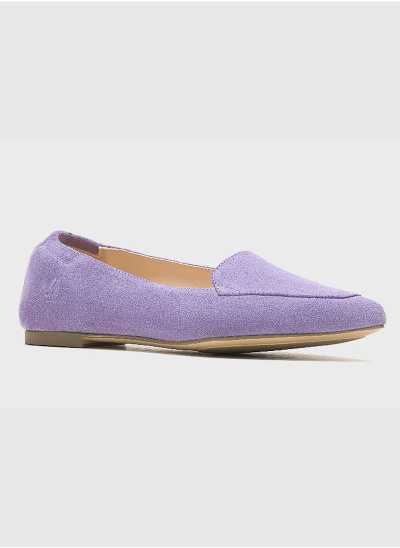 Hush Puppies - Hazel Pointed Toe Ballerinas - Image 1