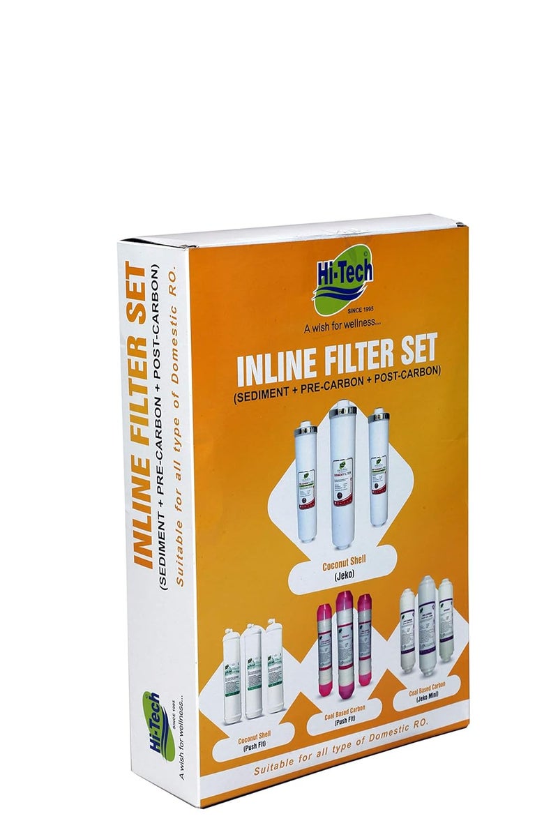 Hi-Tech Water Filter RO Purifier Complete Service KIT 75 GPD Pioneer Membrane Compatible with Kent/Dolphine/REVIVA/AQUAGRAND - 12 Pcs - Image 4