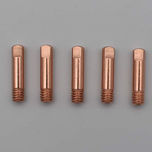 GZTIGWELD 20pk Contact Tip .035'' & 0.9mm M6x25mm Copper Accessory for MB-15AK MIG/MAG Welding Torch - Image 5