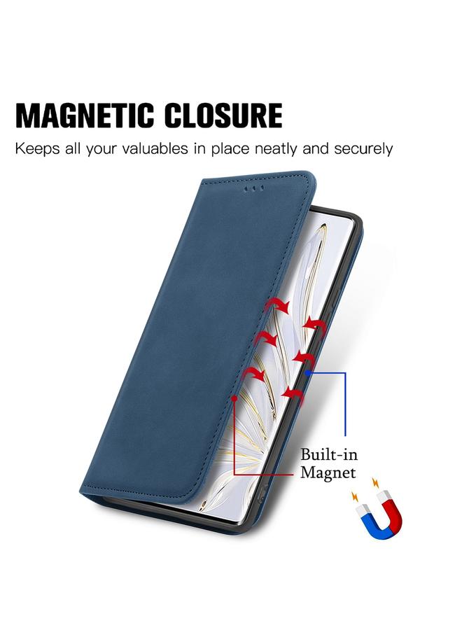 Zaboon Case For Huawei Nova Y90 Retro Skin Feel Magnetic Leather Phone Case - Image 5