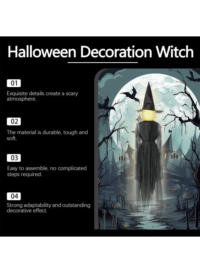 Dowmoo Halloween Witch Ornaments Halloween Atmosphere Props Decorative Witch Ornaments Lightweight Fun Toys - Image 4