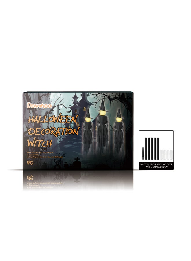 Dowmoo Halloween Witch Ornaments Halloween Atmosphere Props Decorative Witch Ornaments Lightweight Fun Toys - Image 1