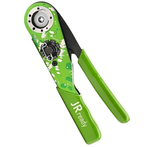 JRready M22520 1 01 Closed Barrel Crimping Tool KIT NEWAS1G Adjustable Crimper crimp HAN series Heavy Duty Connectors Contacts MIL series connector 12 16 20 Solid Contacts 1226awg Wire Harness - Image 1