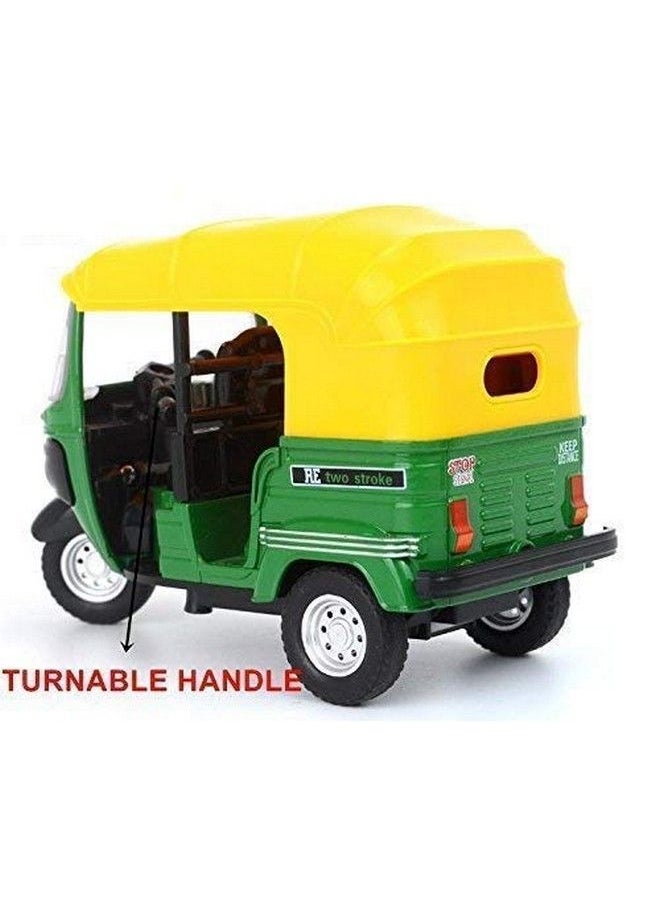 Kiti Kits Toddlers Baby Boys Girls Model Toys Steering Wheel Car Toy Mini Toy Pull Back (Random Color) (Auto Rickshaw)  - Image 5